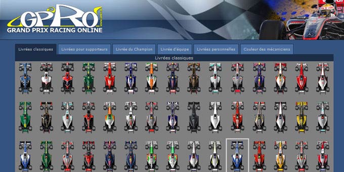 Jouer à Grand Prix Racing Online